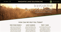 Desktop Screenshot of innovativelandsolutions.com